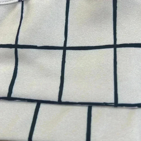 Stone Fox Active Teak Bra Sand Plaid NWT Size Large - Picture 3 of 4